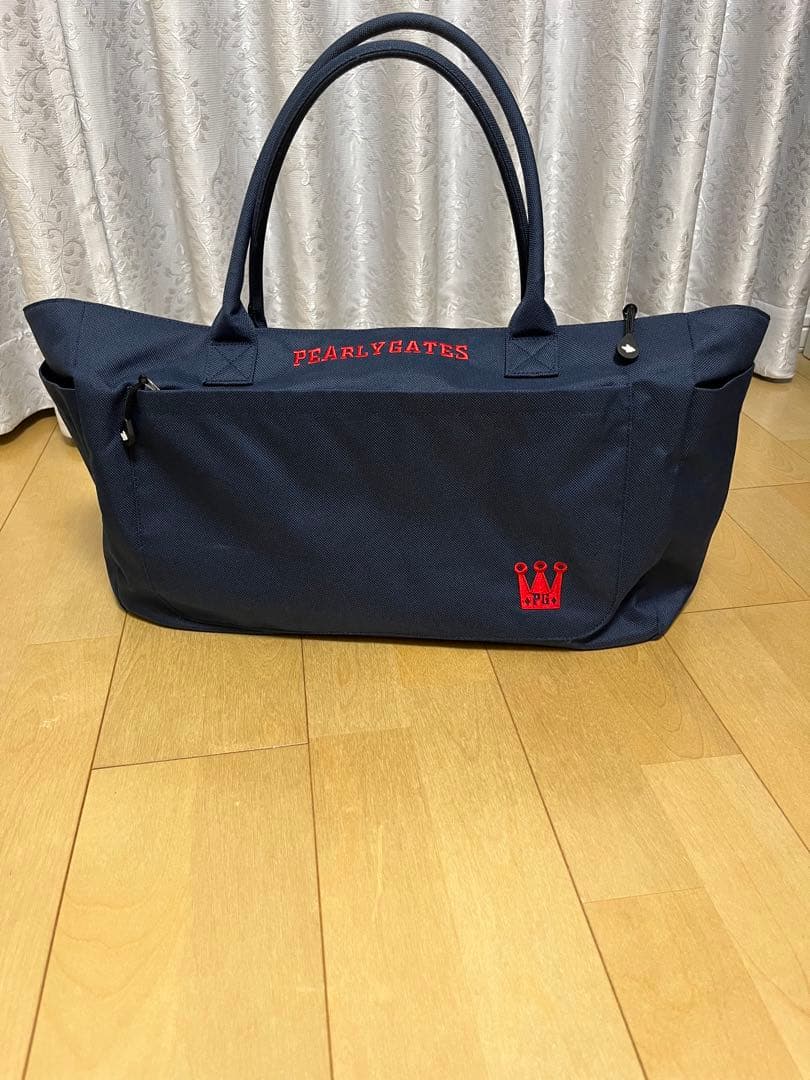 PEARLY GATES ネイビー ロッカーゴルフバッグ ロッカーバッグ(ボストンバッグ)|PEARLY GATES(パーリーゲイツ