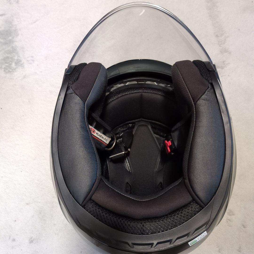 本日取下 OGK KABUTO EXCEED インナーバイザー搭載 L 送料込