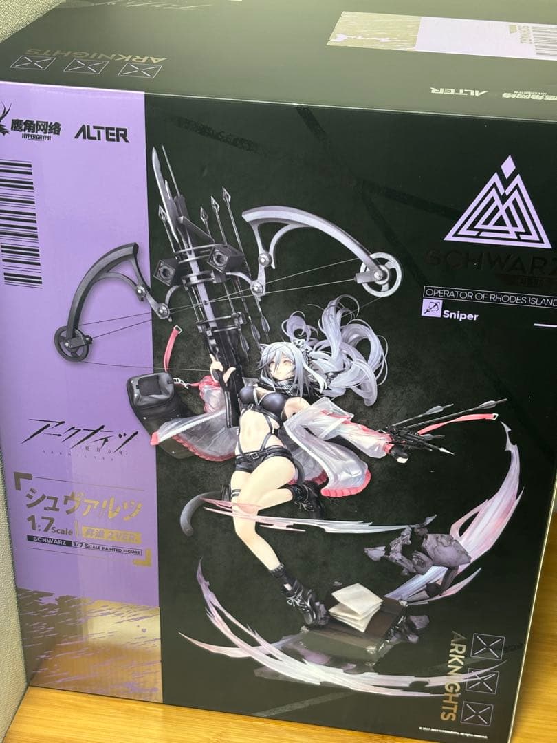 アークナイツ シュヴァルツ 昇進2Ver. 1/7 完成品フィギュア[アルター