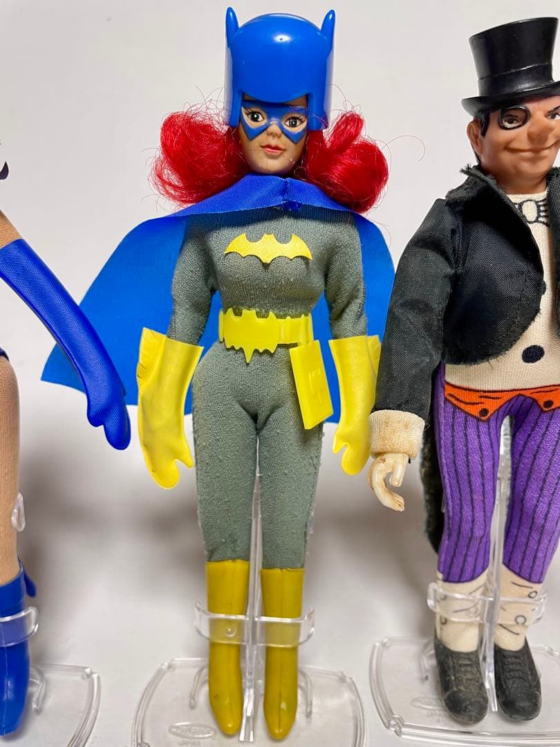 バットマン　メゴ社　12インチ　8インチ4体おまけ付き　ビンテージ　レア　レトロ