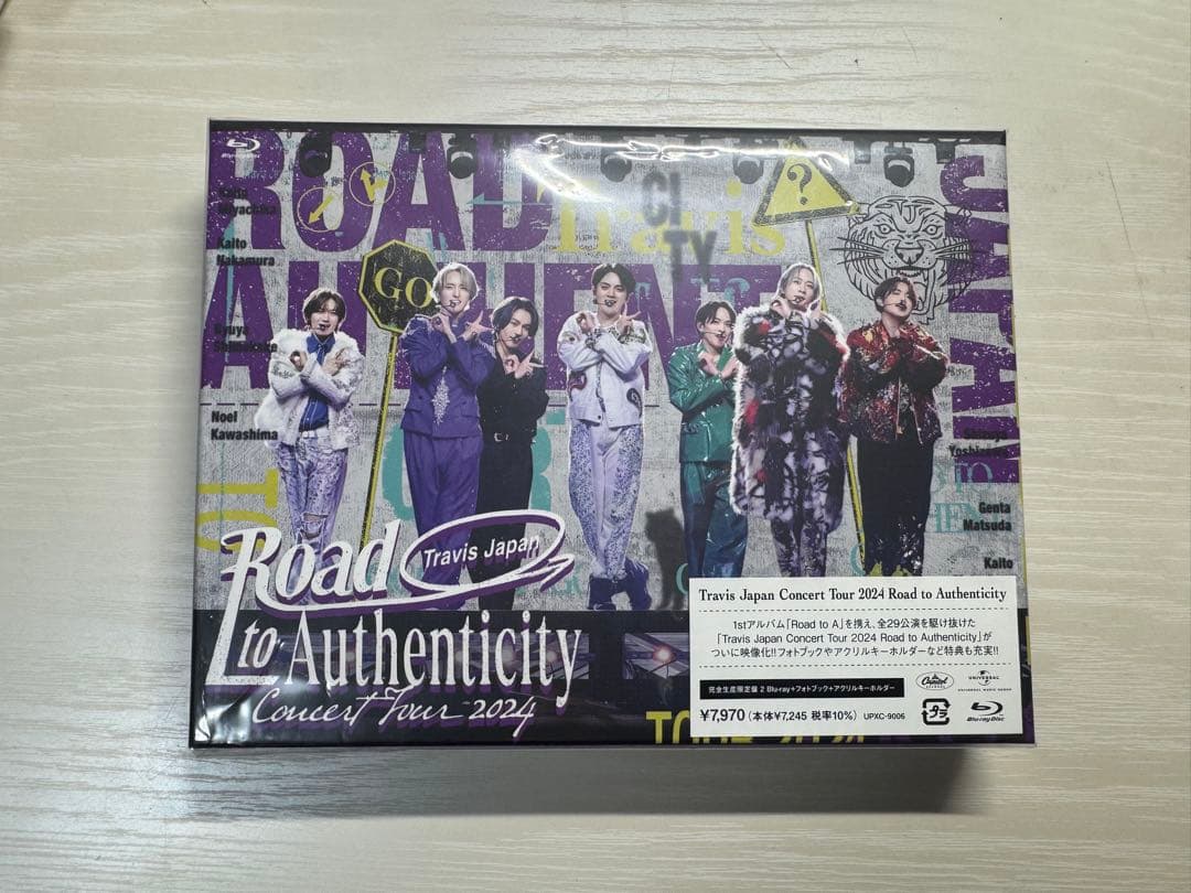 Travis Japan Road to Authenticity 完全生産版 Travis Japan Concert Tour 2024 ”Road to Authenticity” 【完全生産