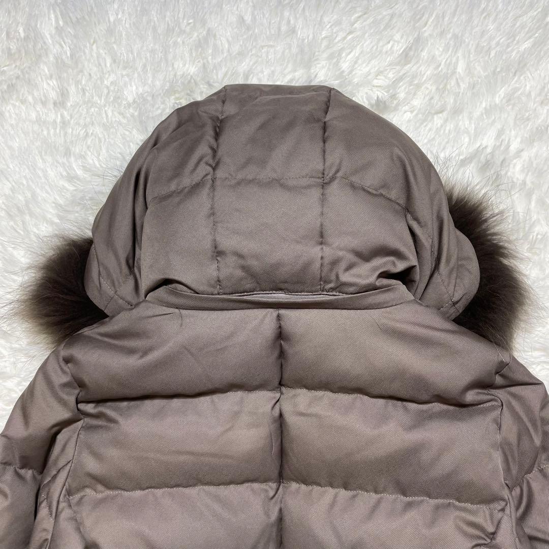 23区 LIMONTA ダウンコート Aライン ラクーン リアルファー 洗える