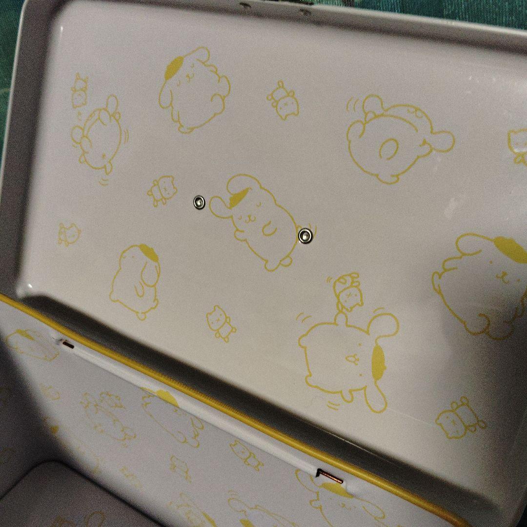 ポムポムプリン ケース 小物入れ レトロ　缶