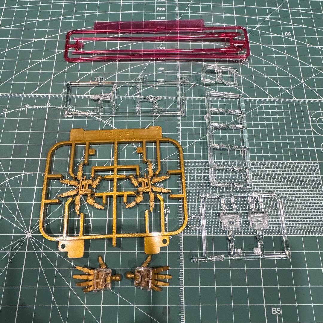 【素組み】MGEX 1/100 ストライクフリーダム [メカニカルクリア]