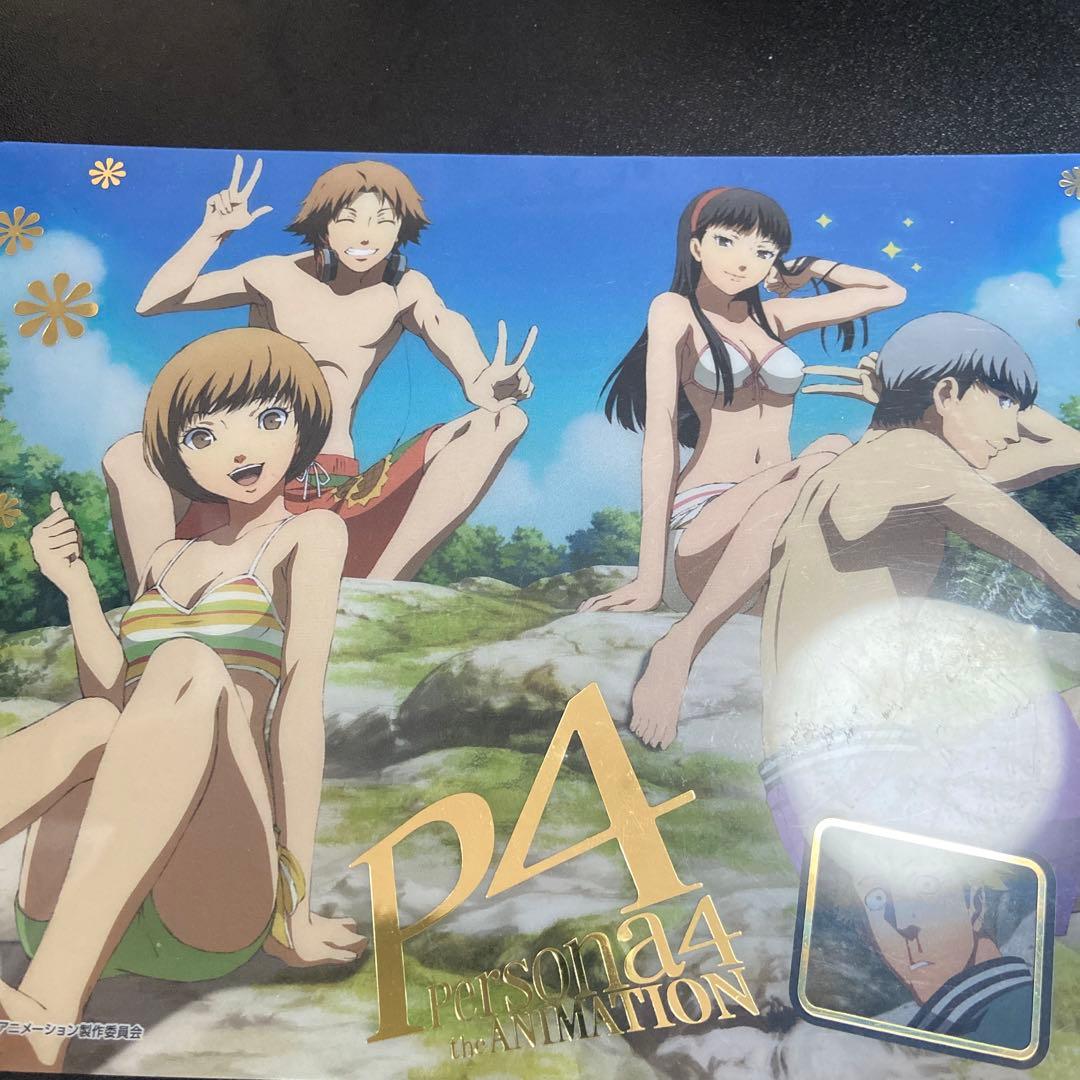 ペルソナ4 鳴上悠 花村陽介 里中千枝 天城雪子 巽完二水着 クリア