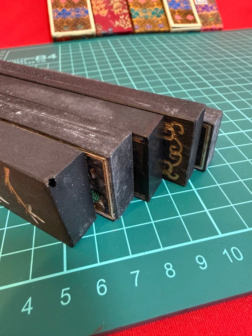 中国墨 大好山水 油煙101 鐵斎翁書画墨 上海墨廠出品 南極星輝 百壽園