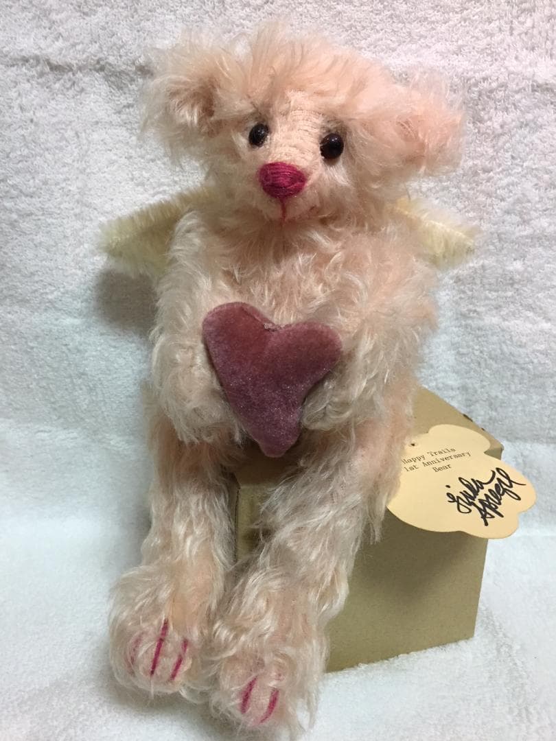 テディベア カーリーエンジェル 限定品 ベアリーゼア 作家 リンダシュピーゲル