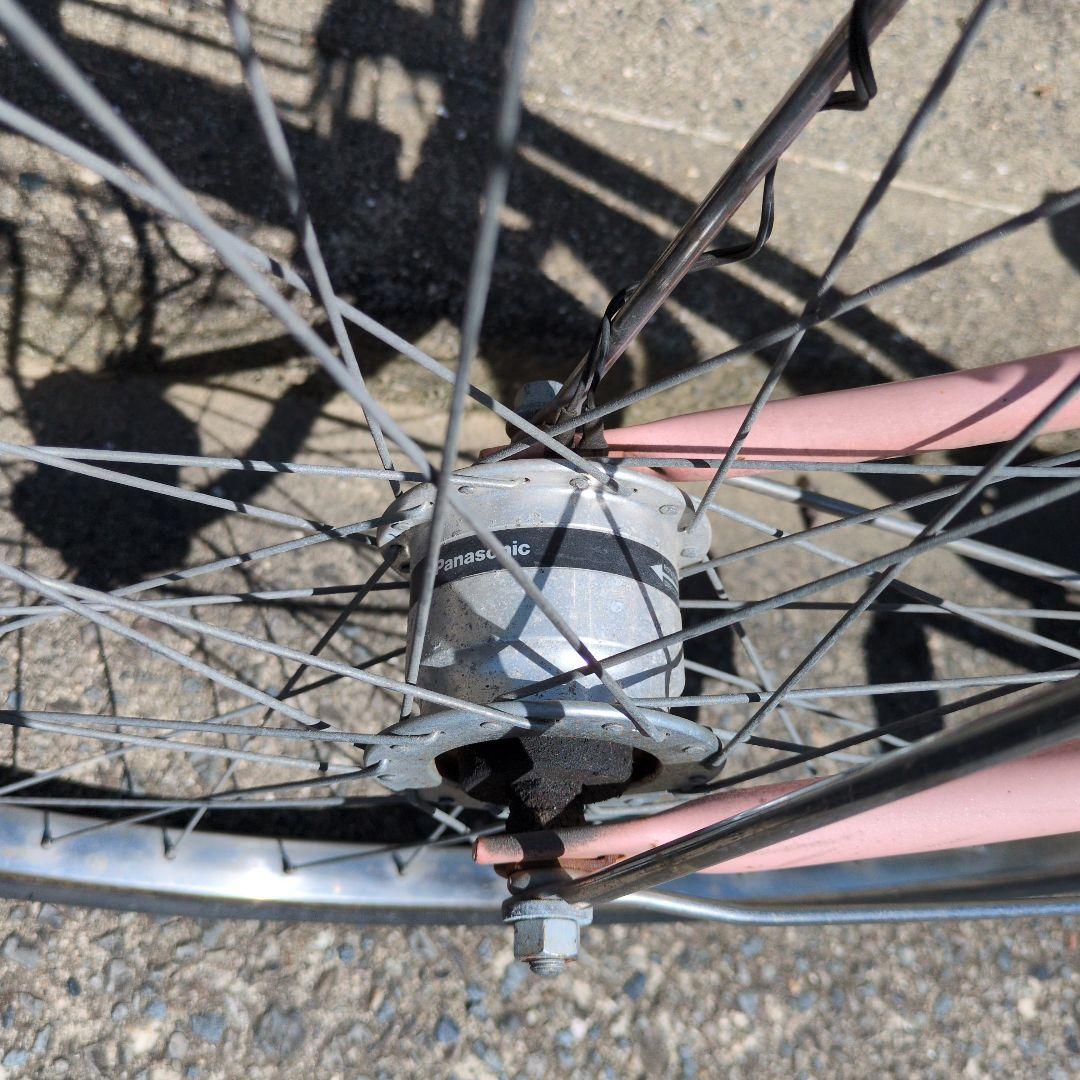 もう終了 パナソニック26インチ ママチャリ リヤキャリア25kg(クラス25