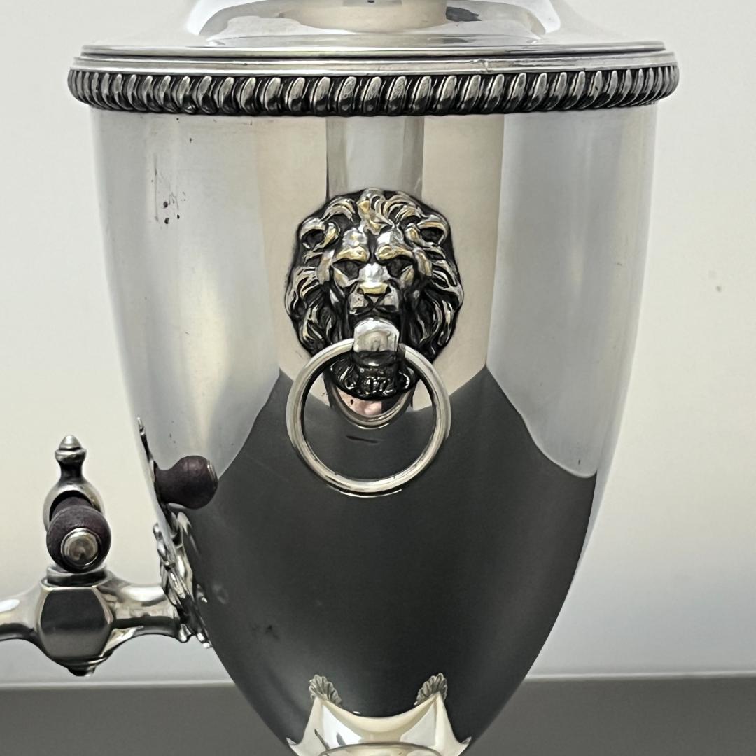 Friedman Silver Co】 ライオンのサモワール 小型サーバー - メルカリ