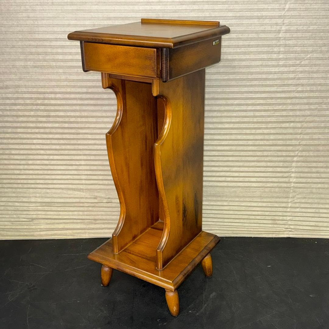 ☆カリモク コロニアル 電話台 花台 アンティーク karimoku - メルカリ