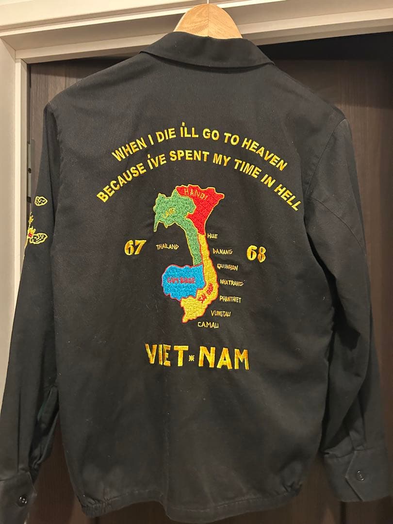 現行¥82800 リアルマッコイズ ベトジャン スーベニアジャケット - メルカリ