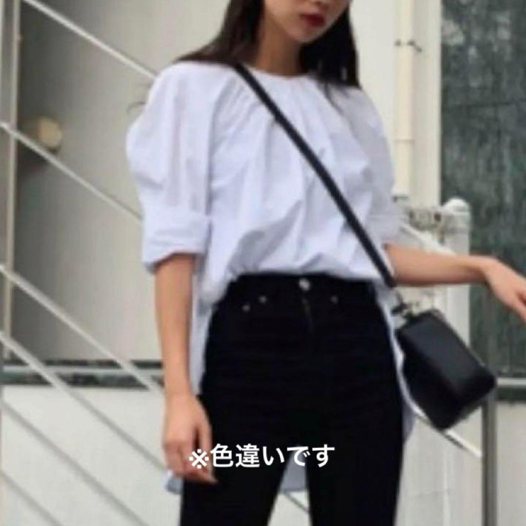 エンフォルド SOMELOS Tuck ブラウス タック 黒 M