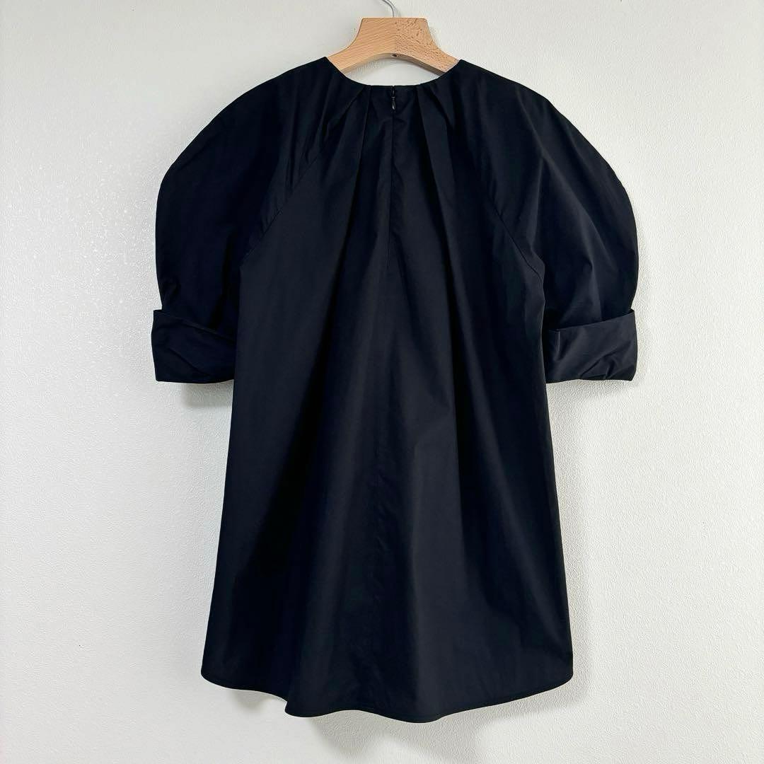 エンフォルド SOMELOS Tuck ブラウス タック 黒 M