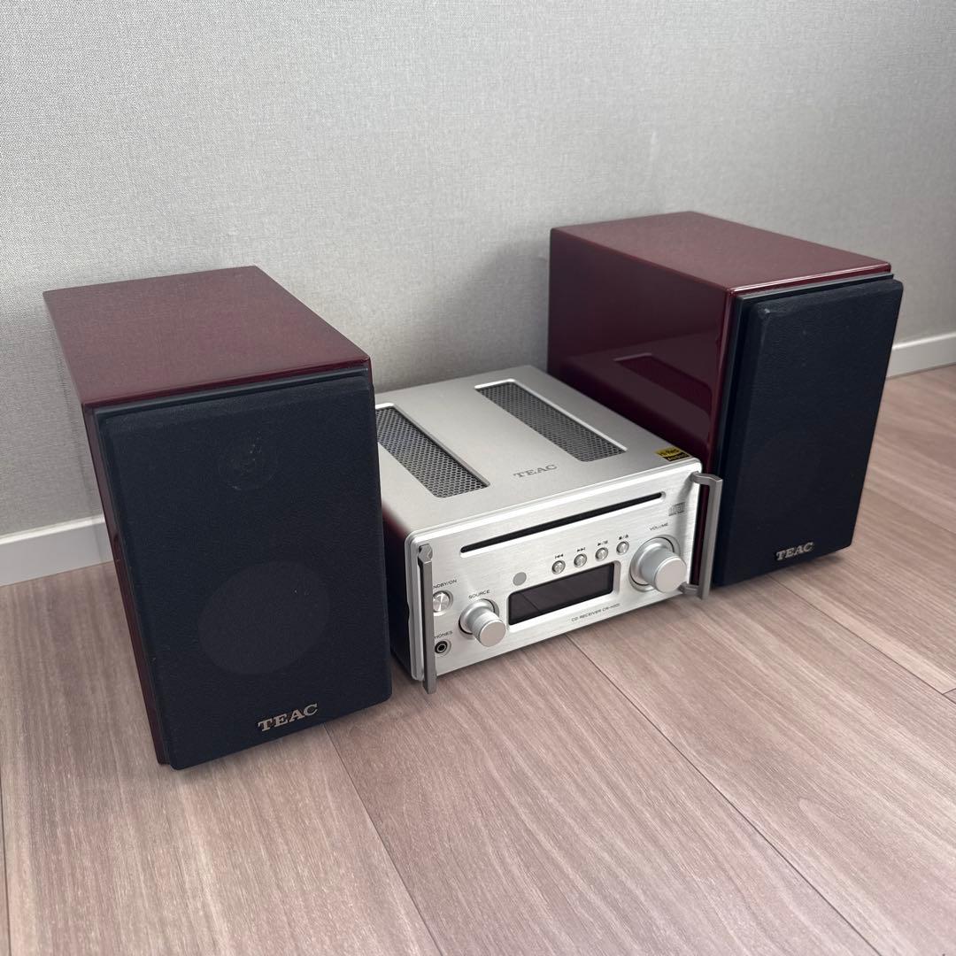 美品】TEAC CR-H101 LS-101HR CDレシーバー スピーカー - メルカリ