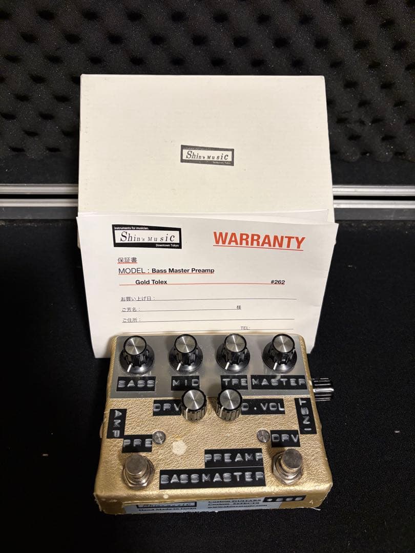 ベース Shin's Music Bass Master Preamp used】Shin's Music / Bass Master Preamp Pro 【GIB横浜】 - Geek IN Box