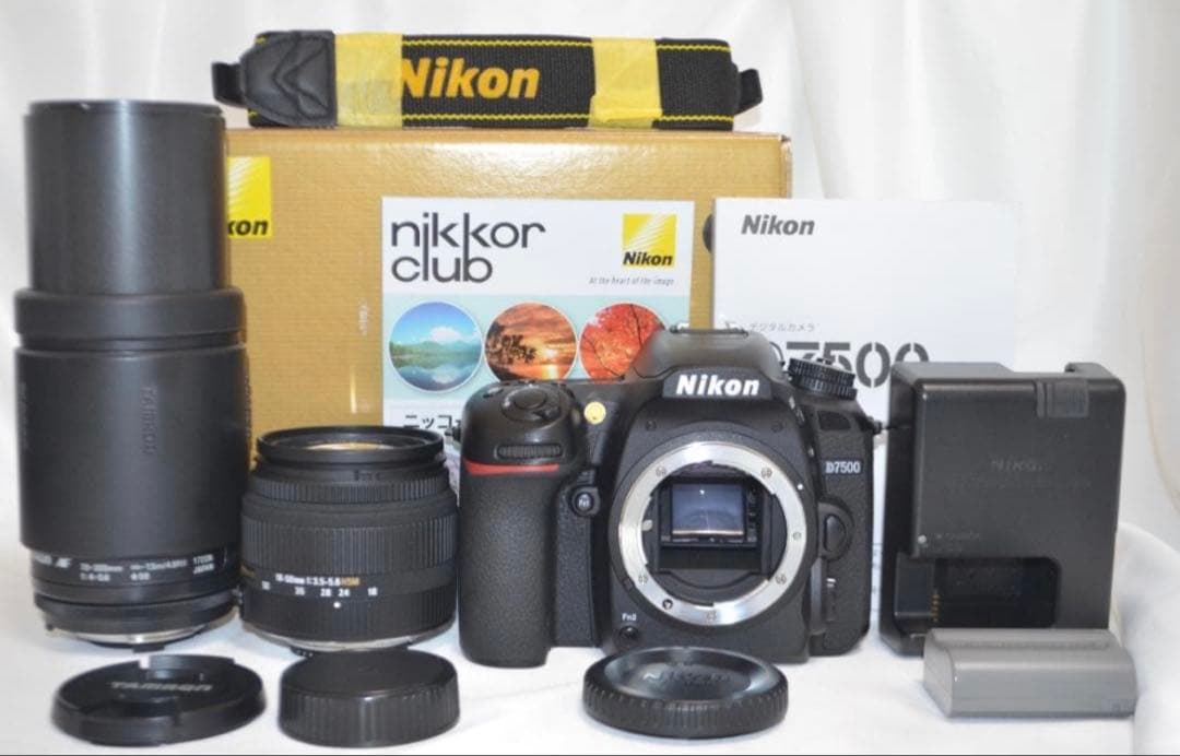 滅多にないシャッター数6000回以下 Nikon D7500☆Wi-Fi搭載 - メルカリ
