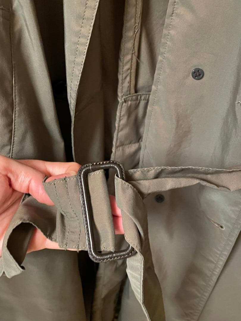 バブアー コートトレンチ 玉虫色カーキ麻布テーラー Barbour サイズ36