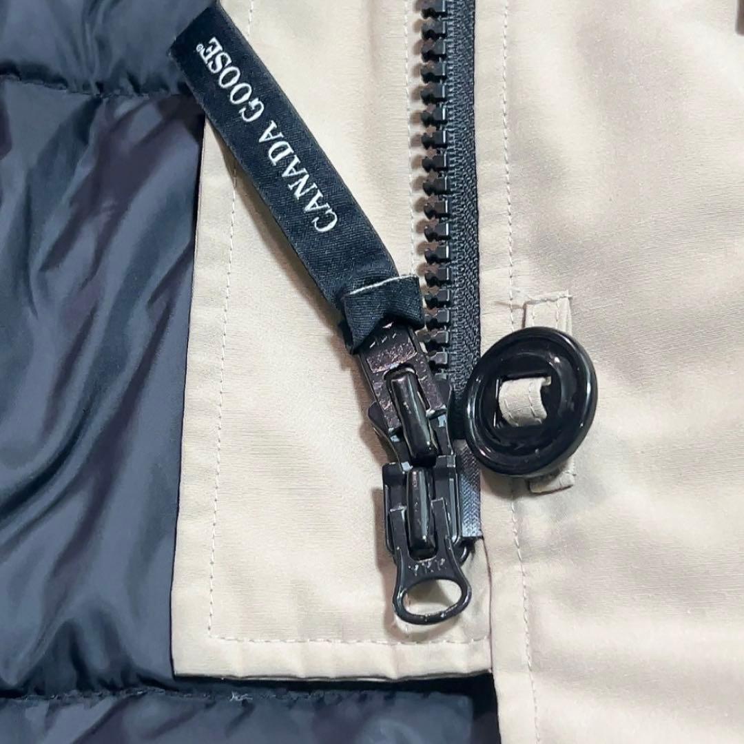 極美品✨ カナダグース ブロンテ ロング ファー ベージュ XS