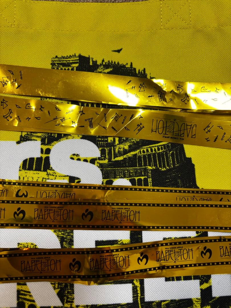 Mrs. GREEN APPLE バベルの塔　特典グッズ12/20東京ドーム