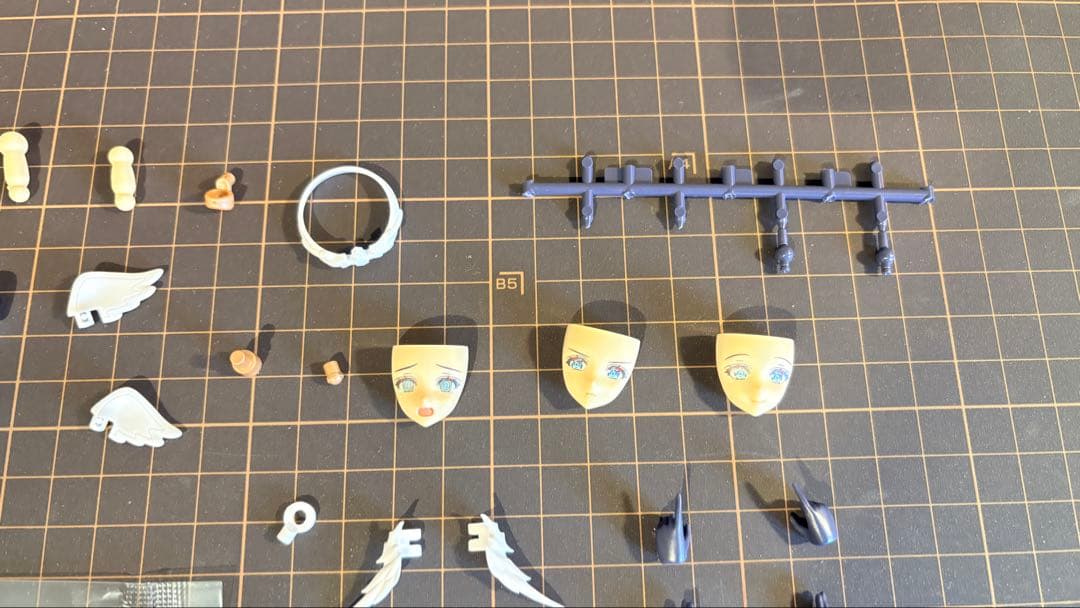 コトブキヤ　アルカナディア　エルメダ　完成品　特典パーツ　合わせ目処理　つや消し