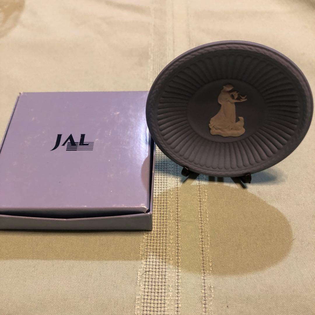 JAL公式】ウェッジウッド ミレニアムトレイ2000記念 +Fクラス搭載品