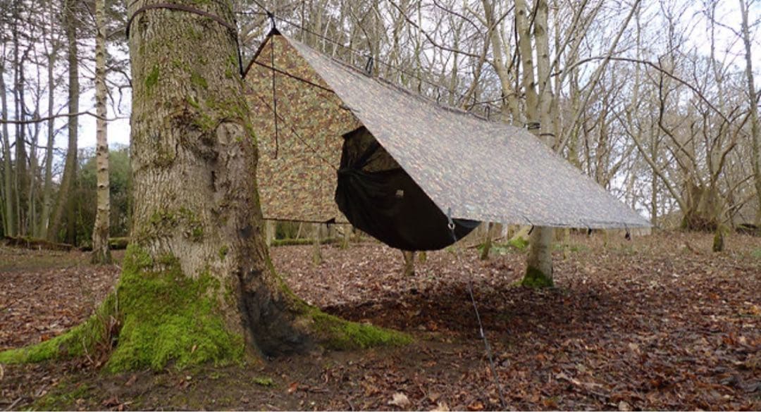 DD Tarp 3.5x3.5 MC 迷彩 used ソロキャンプ カモ DD Tarp 3.5x3.5