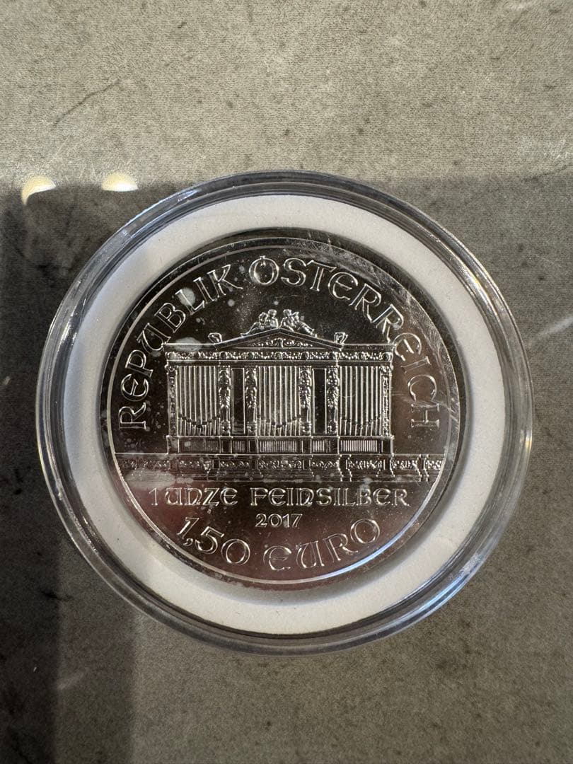 ウィーンフィルハーモニー銀貨 150ユーロ 2017 - メルカリ