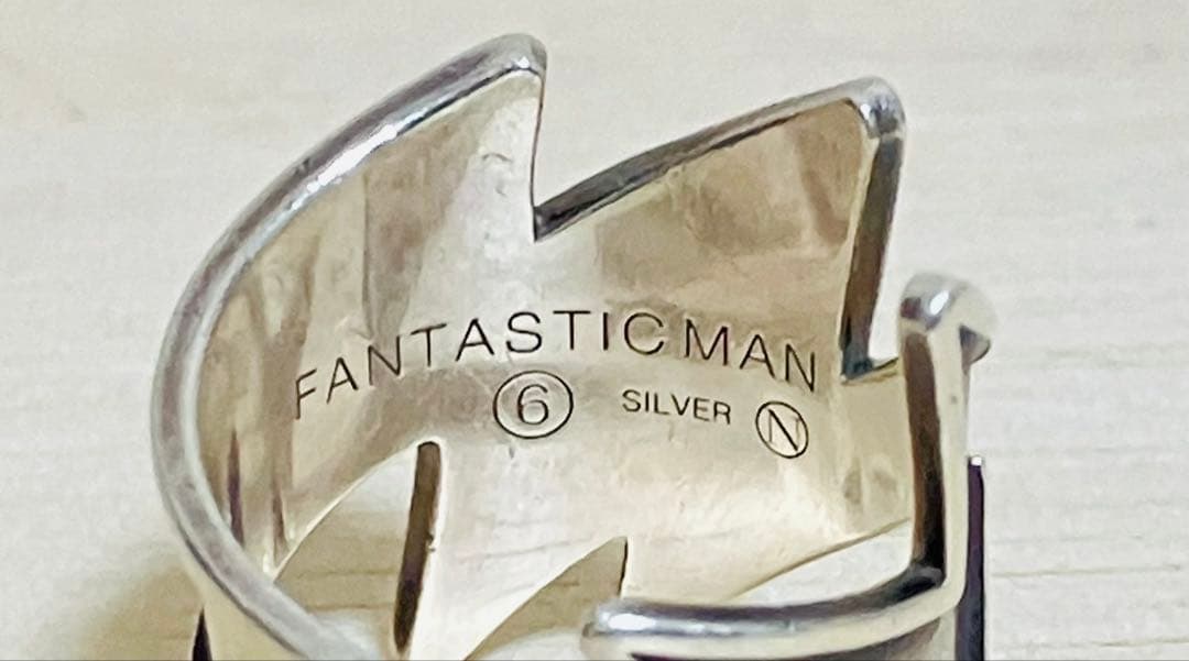 希少】ファンタスティックマン リング サンダー 稲妻 シルバー925 13号