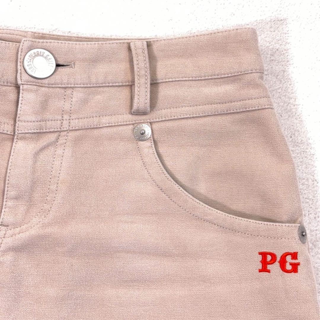 PEARLY GATES】パーリーゲイツ ゴルフスカート ロゴ刺繍 5ポケット