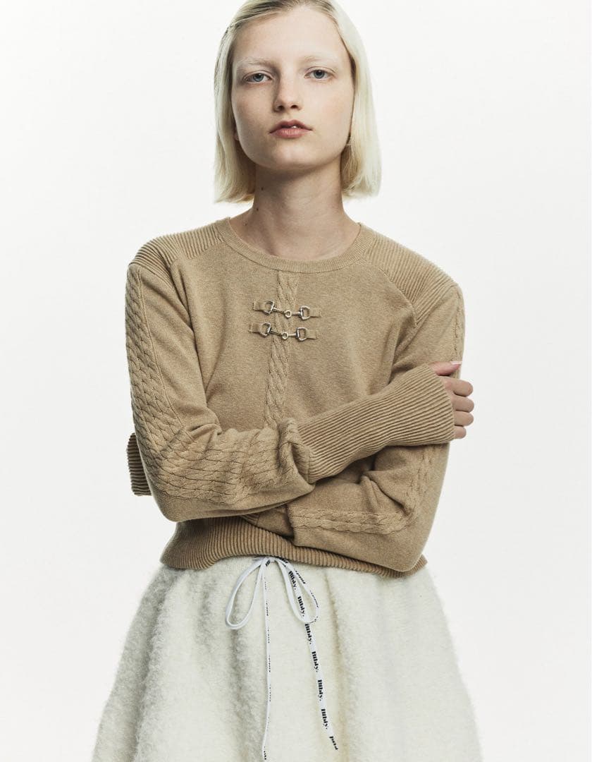 Bibiy. ビビィLINA CASHMERE KNITニットトップス 即日発送 - メルカリ