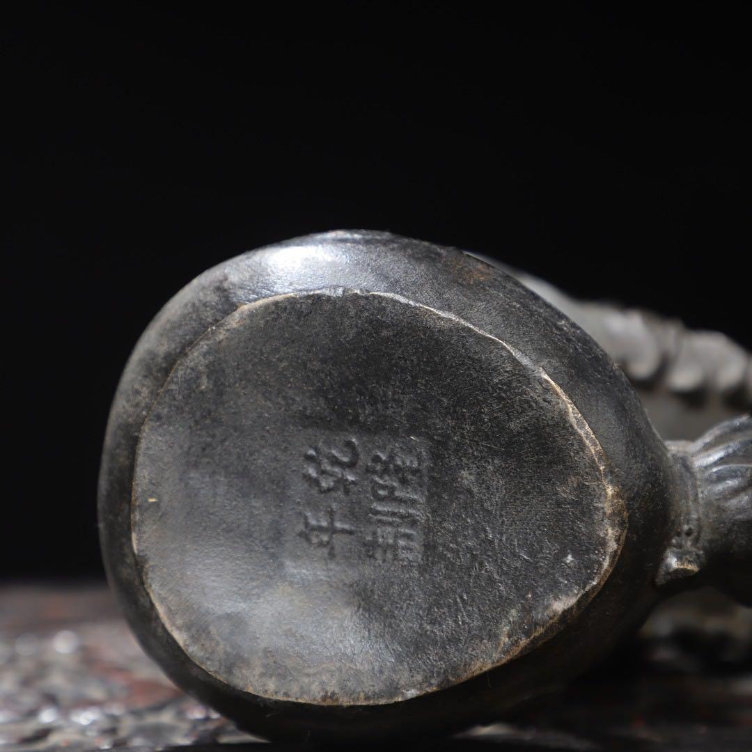 旧蔵 銅製 鶏モチーフ文鎮 置物 - メルカリ