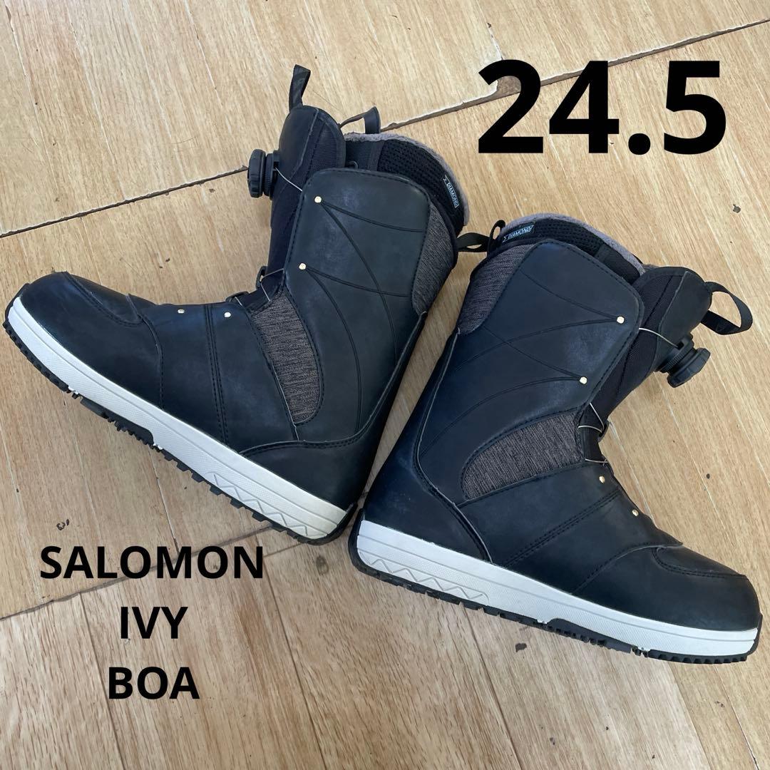 スノーボードブーツ　SALOMON　サロモン　IVY　BOA　24.5㎝ 楽天市場】23-24 SALOMON IVY BOA SJ BOA サロモン ブーツ BOOTS