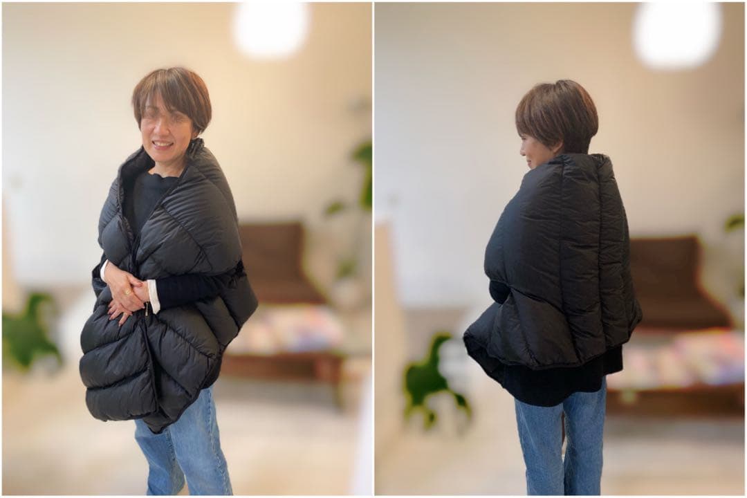 レアアイテム！ノースフェイス リメイドダウン シェルマフラー レア