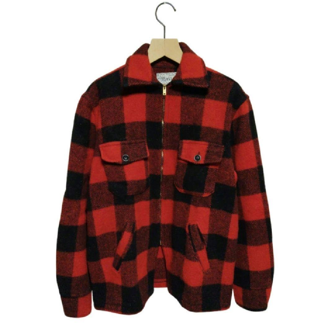 h*p様 1970年代ヴィンテージ MELTON メルトン バッファローチェック