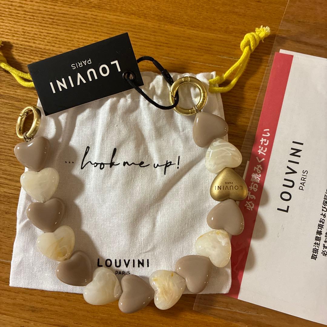LOUVINI ハート型ストラップ トープ　新品 9_22c14bed-0939-455b-b785-