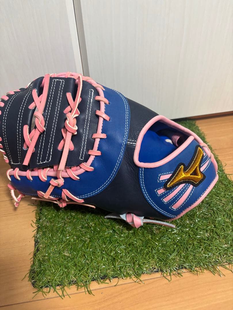 ミズノプロ ファーストミット　一塁手　オーダーミット　ミズノ　左投げ 野球 ミズノ 硬式 ファーストミット ミズノプロ オーダーグラブ クロス