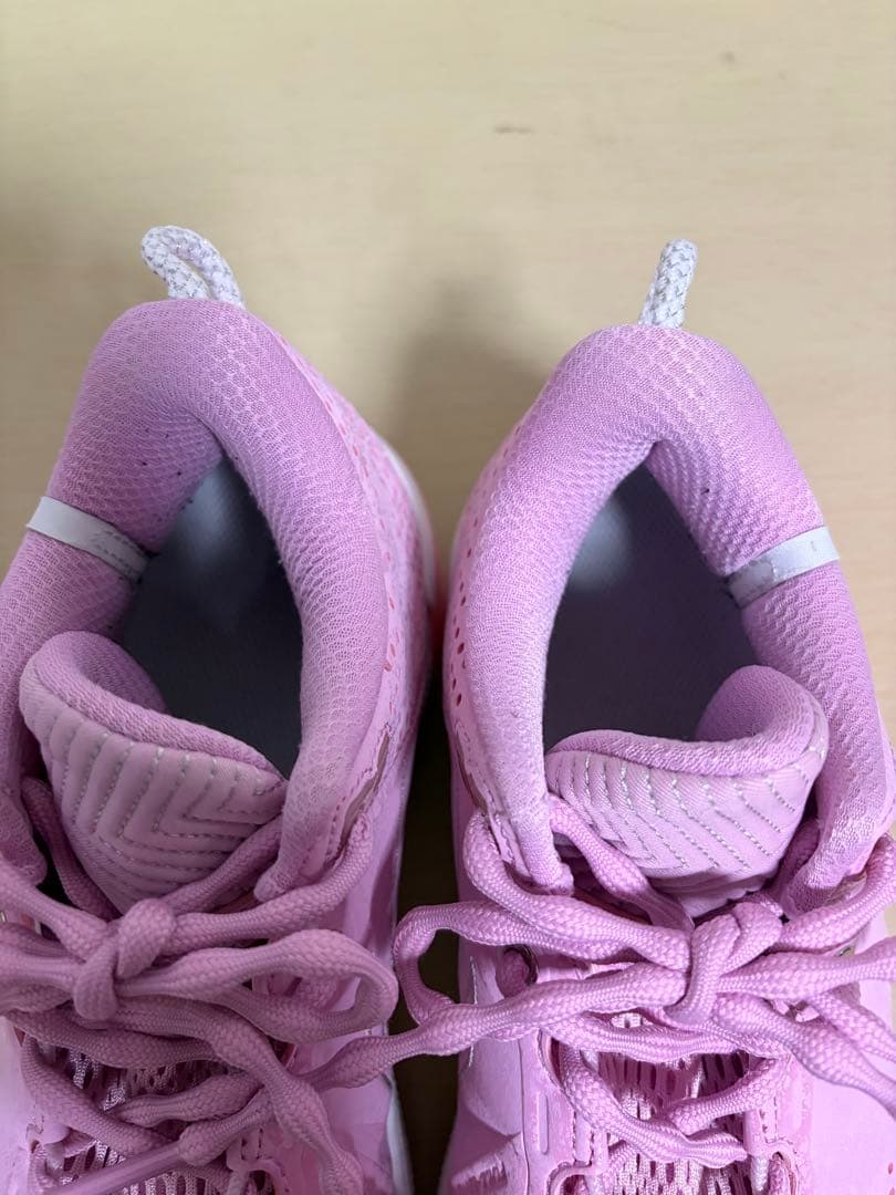 LI-NING ピンク バッシュ 25.0cm 美品