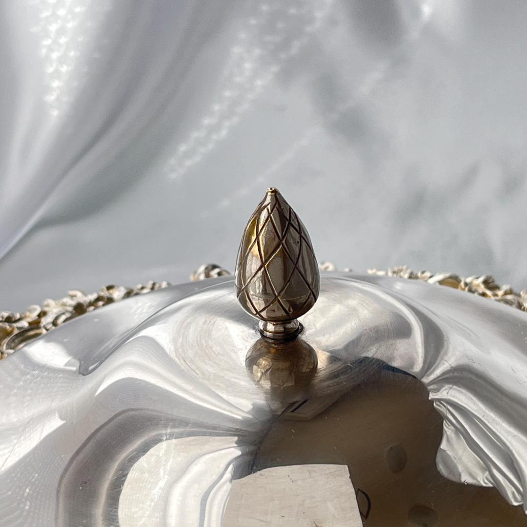 英国】 ビクトリアンのマフィンディッシュ 【シルバープレート