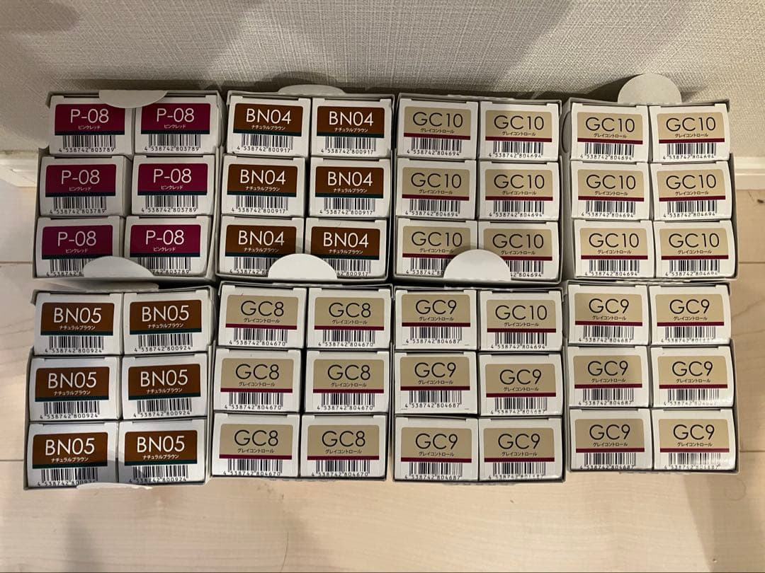 『ぽん様』未使用　サンコール　レアラカラー　48本 楽天市場】サンコール レアラ カラー 第1剤 マット M 80g [ ヘアカラー