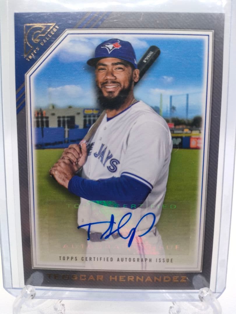 直筆サイン】テオスカー・ヘルナンデス 2022 Topps 大谷翔平同僚