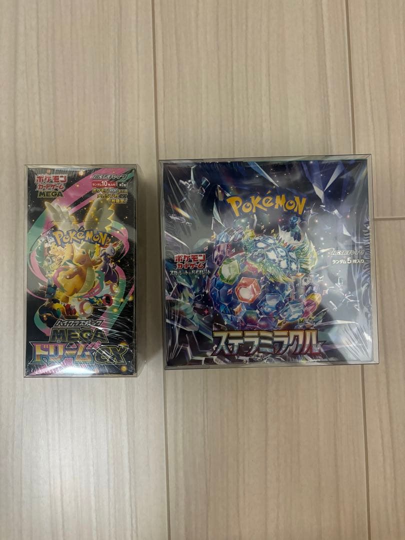 ポケモンカード MEGAドリームex ステラミラクル　シュリンク付き　未開封 512d2191f46f2bdc8a02c576a93493