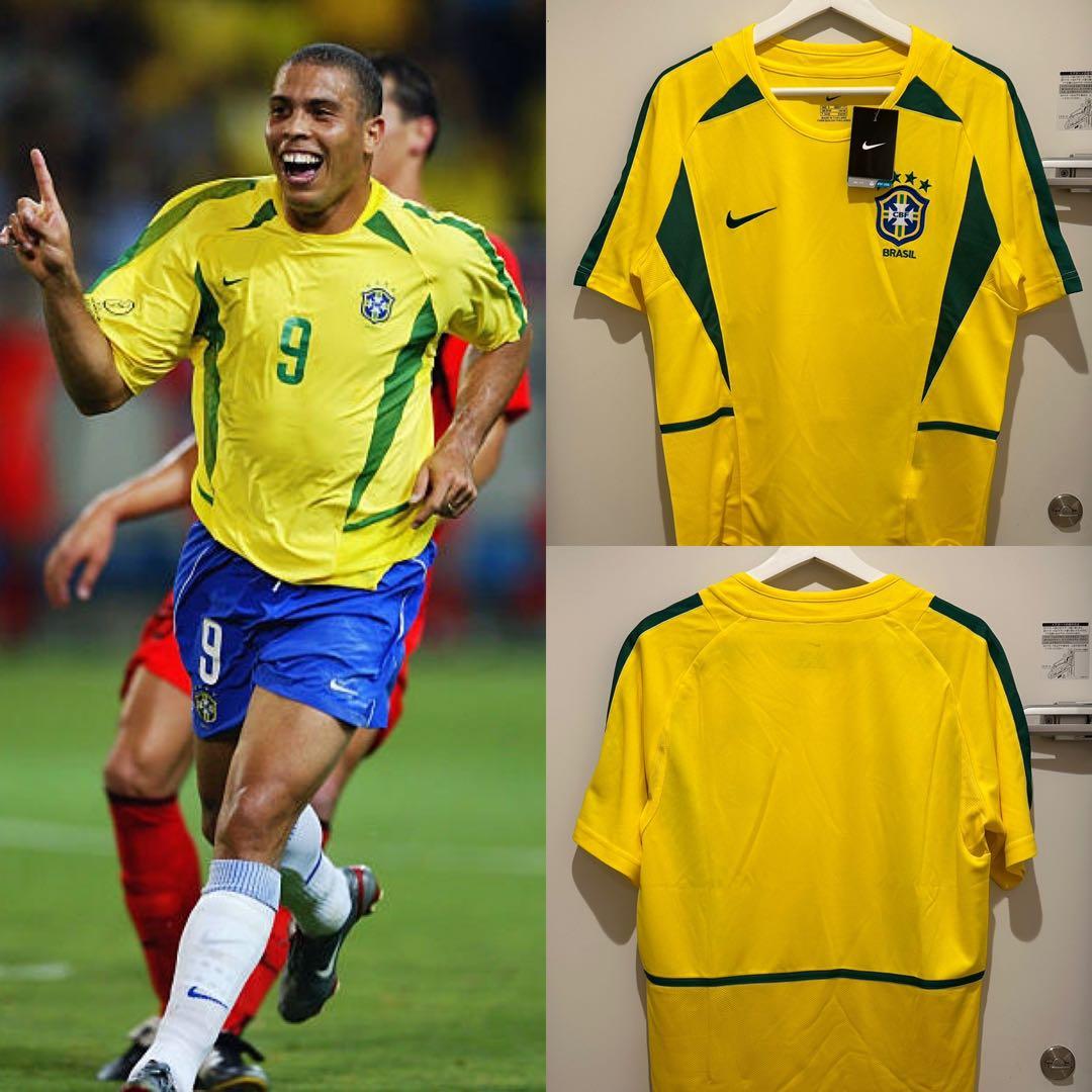 ブラジル代表 2002日韓ワールドカップモデル ホームユニフォーム