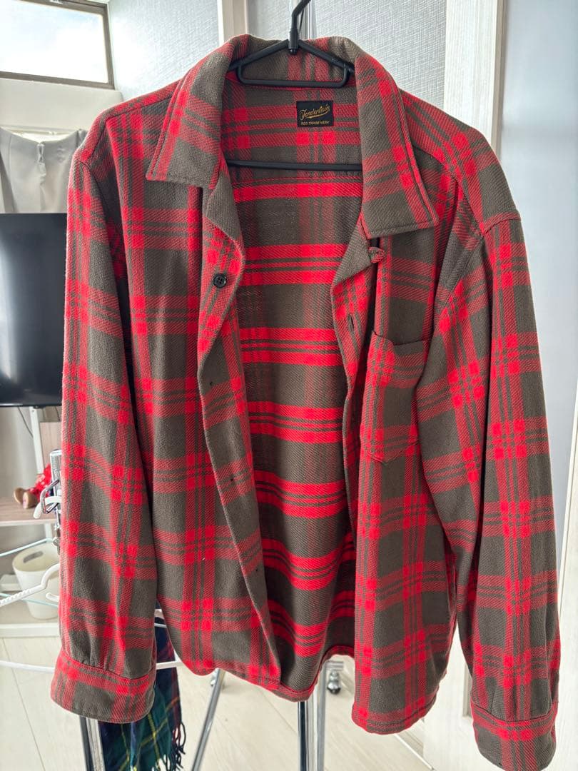 チェック ネルシャツ TENDERLOIN - メルカリ
