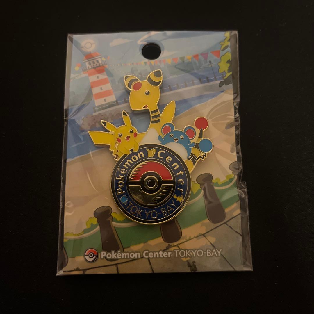 ポケモンセンタートーキョーベイ TOKYO-BAY ピンバッジ ロゴピンズ
