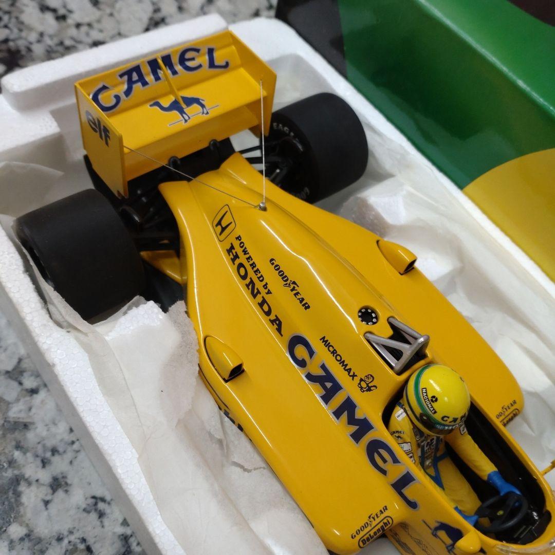 ミニチャンプス 1/18 ロータス 99T A・セナ 1987 CAMEL仕様 - メルカリ