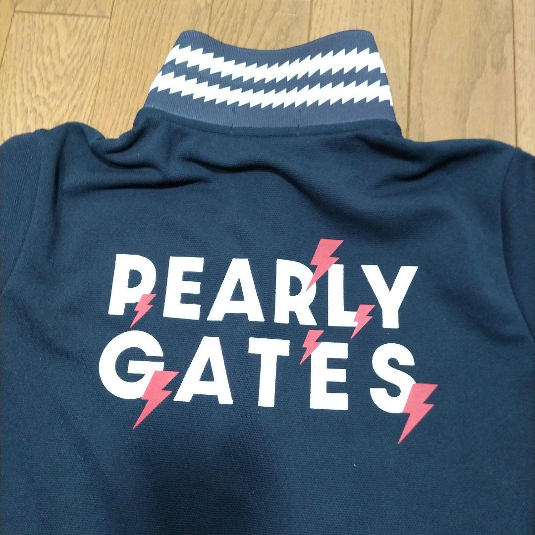 パーリーゲイツ スマイルワッペン 半袖ポロシャツ 紺 0(S) - メルカリ