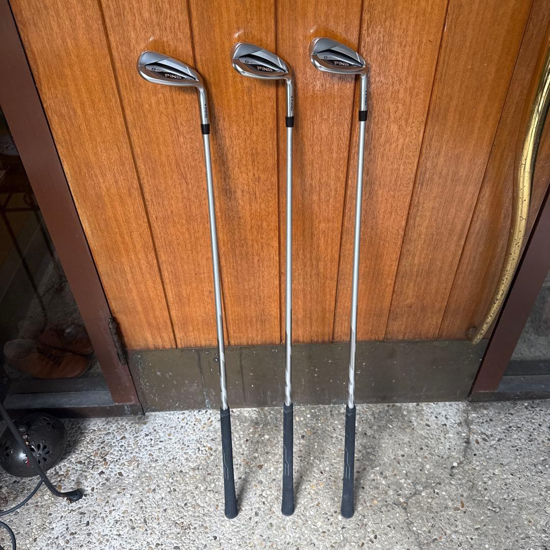 希少 G425 アイアン U S L 3本 MCI-60/70 R ブラック