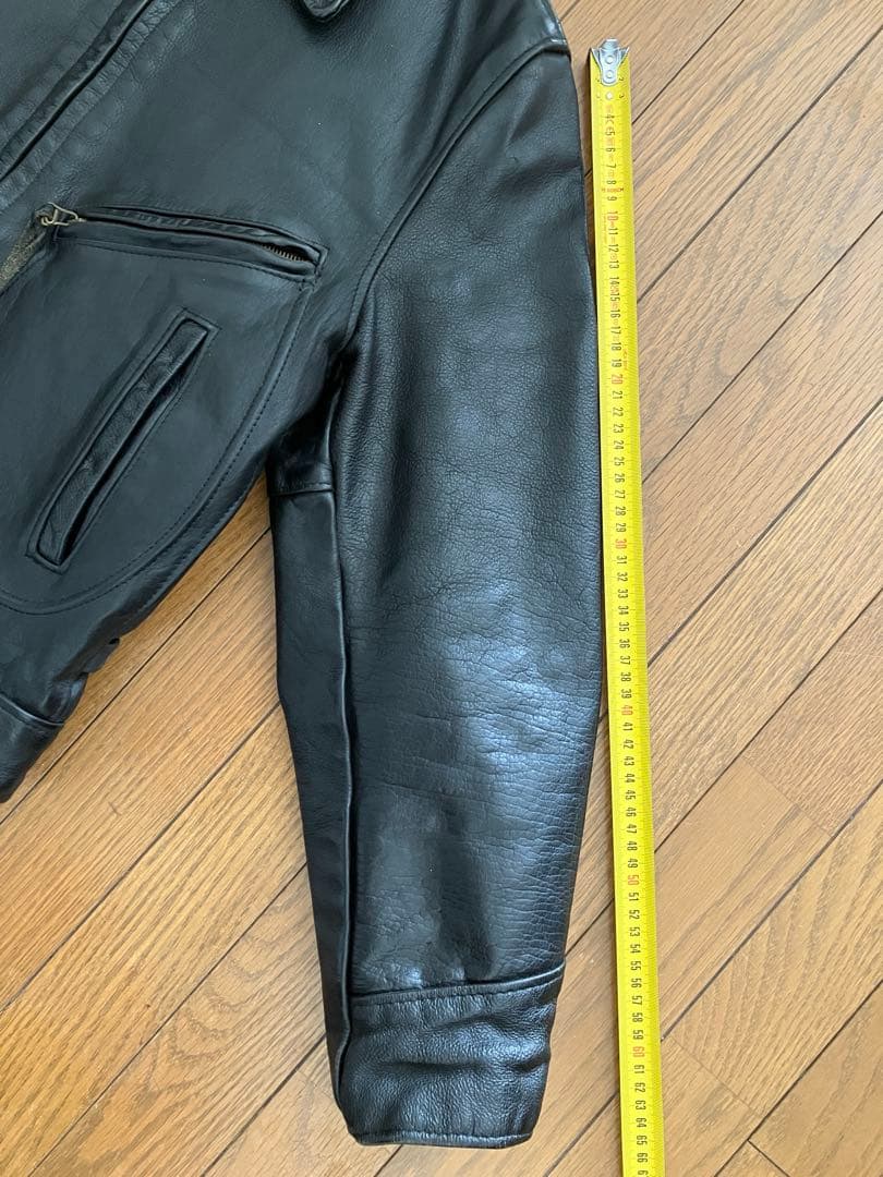 Schott 637 レザージャケット Dポケット サイズ38 - メルカリ