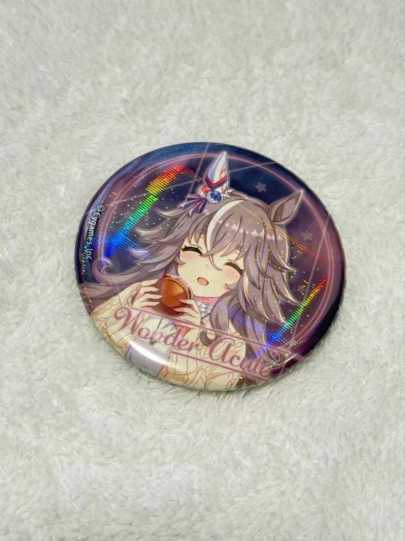 ウマ娘 メガイルミコラボ ワンダーアキュート 缶バッジ - メルカリ