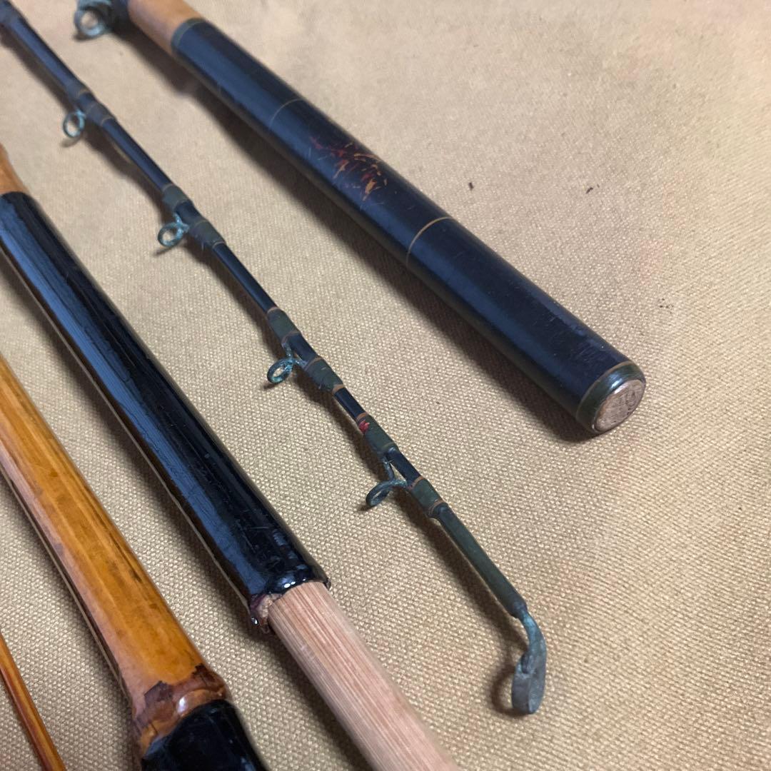 竹竿、和竿、(中通し式、ガイド式)訳ありジャンク品 - メルカリ